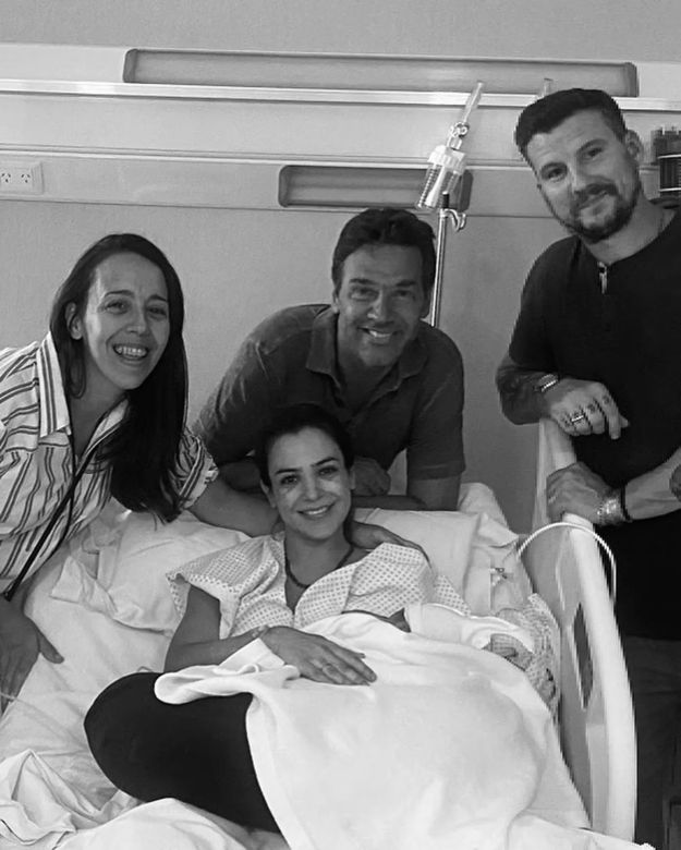 Agustina Cherri fue mamá por cuarta vez: la tierna foto con la que presentó a Bono