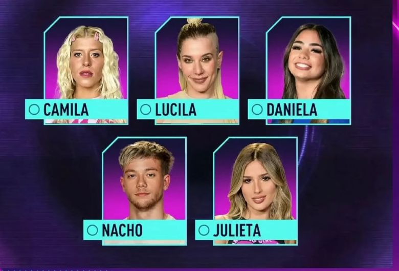 “Gran Hermano”: Julieta usó la nominación fulminante contra Camila y cinco participantes quedaron en placa