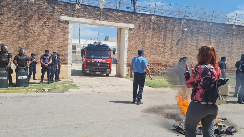 Conflicto en la cárcel: se controló un incendio