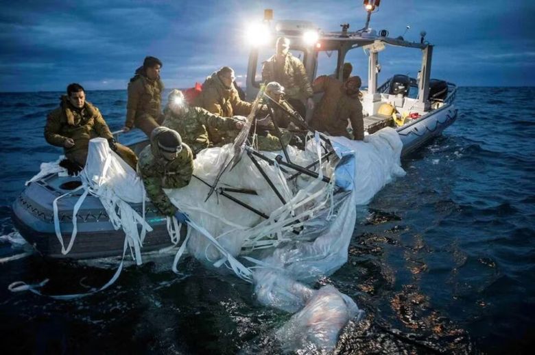 Apareció otro globo espía de China: se desinfló en una isla al norte de Taiwán