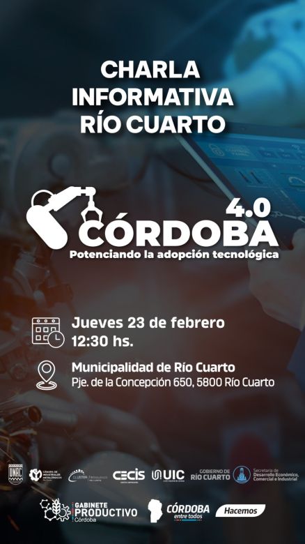 Presentación del Programa Córdoba 4.0 – Edición 2023