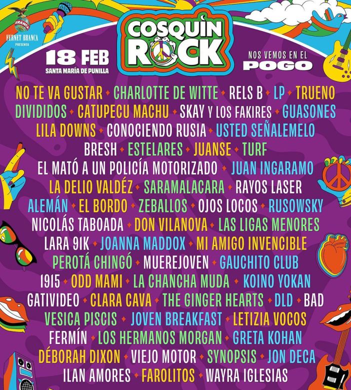 Comenzó el Cosquín Rock 2023  