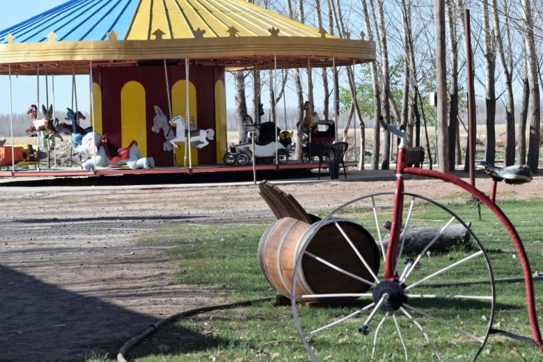 Malargüe: creó un vergel en un entorno desértico que hoy es una de las principales atracciones turisticas del lugar