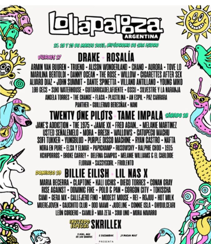 Blink-182 se bajó del Lollapalooza Argentina y entra en su lugar Twenty One Pilots