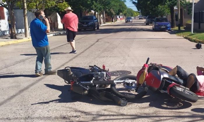 Un hombre falleció en un choque de motos en Sampacho