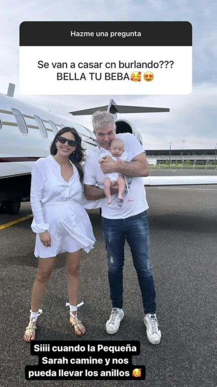 Barby Franco confirmó que se casa con Fernando Burlando y ya eligió la fecha de la boda