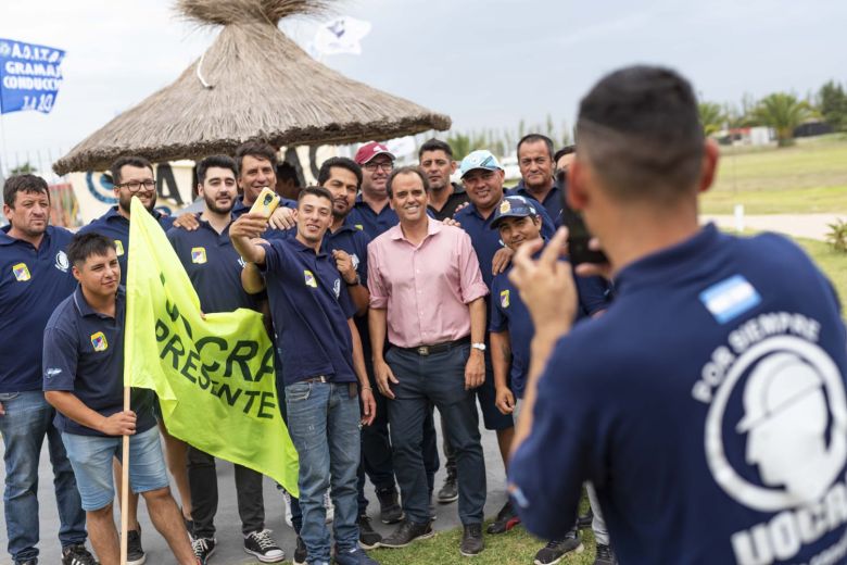 Los gremios de Córdoba apoyan la fórmula Llaryora - Llamosas 