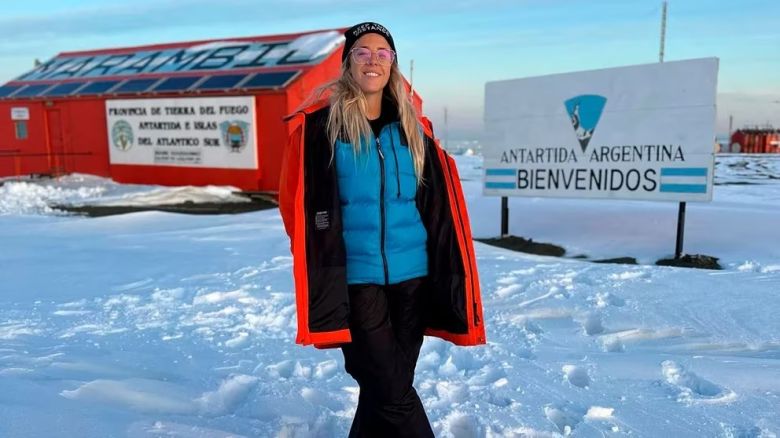 Nati Jota explicó su viaje a la Antártida Argentina: “Cumplo otro sueño”