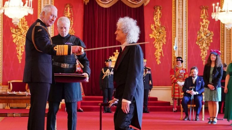 Sir Brian May: el guitarrista fue nombrado caballero por Carlos III