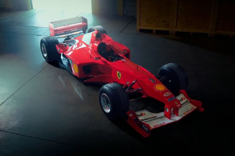 Subastan la Ferrari con la que Schumacher fue campeón de la Fórmula 1 en 2000