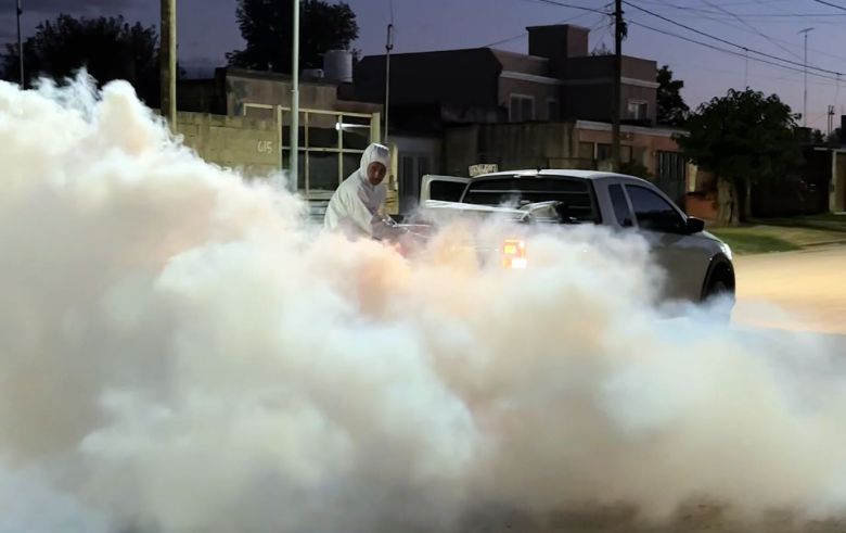 Se realizó una nueva fumigación en 2 mil hectáreas de la ciudad 