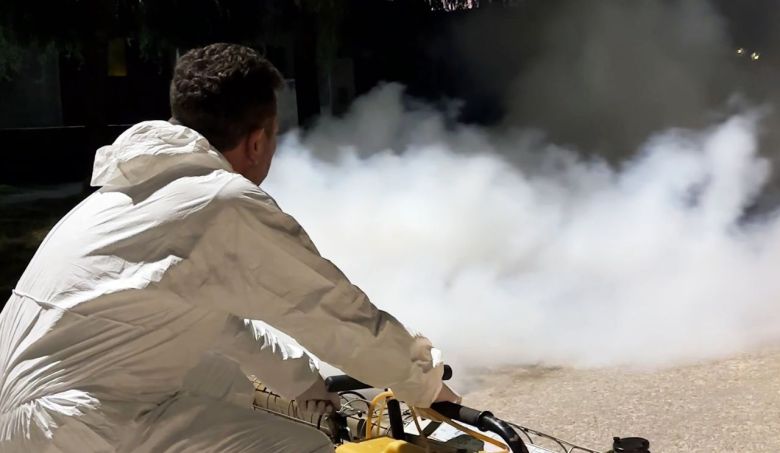 Se realizó una nueva fumigación en 2 mil hectáreas de la ciudad 