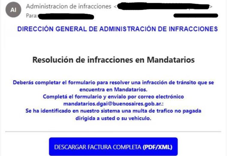 “Alerta, troyano bancario”: el virus que llega en un mail como aviso de multas adeudadas y ya se robó 61 millones de pesos