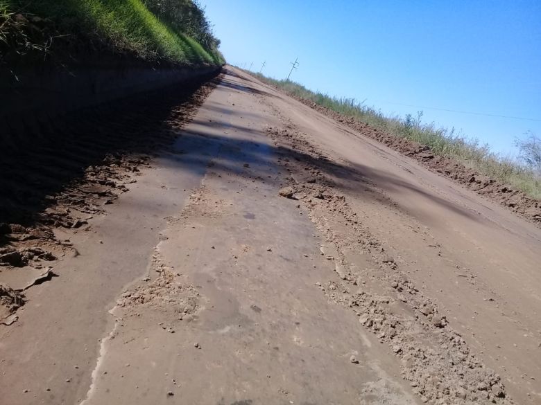 Reiniciaron la obra en el camino a La Gilda