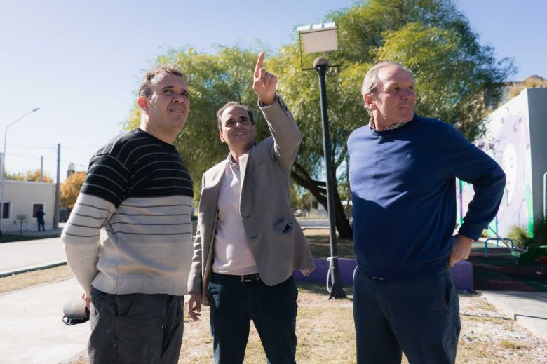 Avanzan los trabajos en el Parque Sur y en la Manzana 48