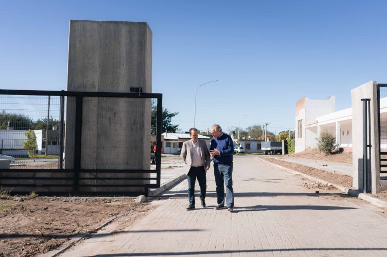 Avanzan los trabajos en el Parque Sur y en la Manzana 48