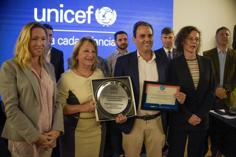 UNICEF reconoció a Río Cuarto como “Municipio Comprometido con la Niñez”