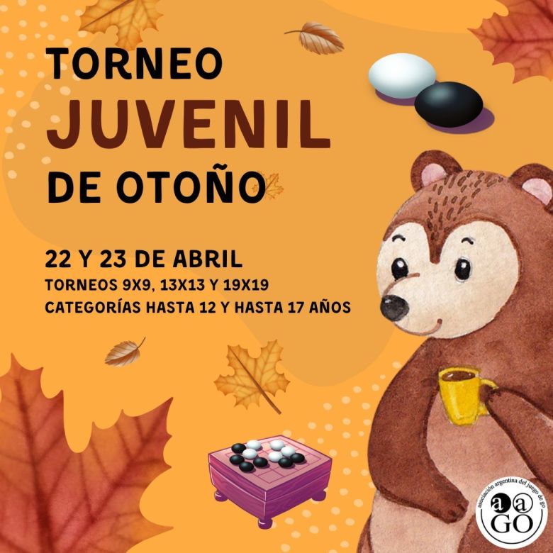 Torneo Juvenil de Otoño de Go, un juego de origen chino para el desarrollo intelectual