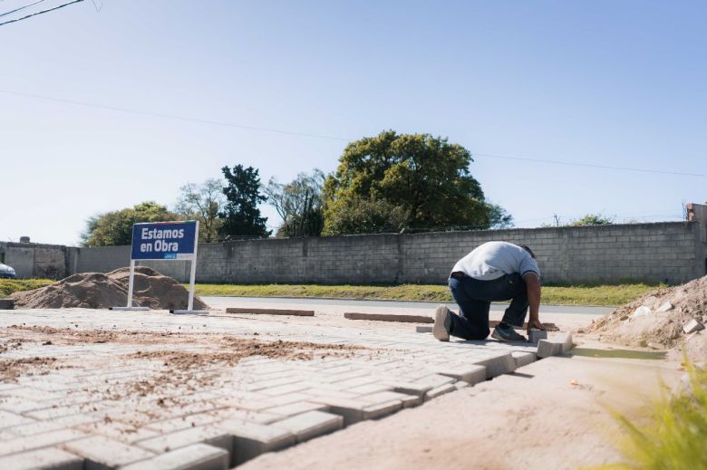 Plan de pavimentación: avanzan los trabajos en los pasajes Bustos y Cabral