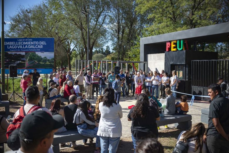 Inauguraron obras en el Parque Ecológico y pavimentarán su ingreso