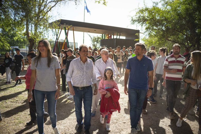 Inauguraron obras en el Parque Ecológico y pavimentarán su ingreso