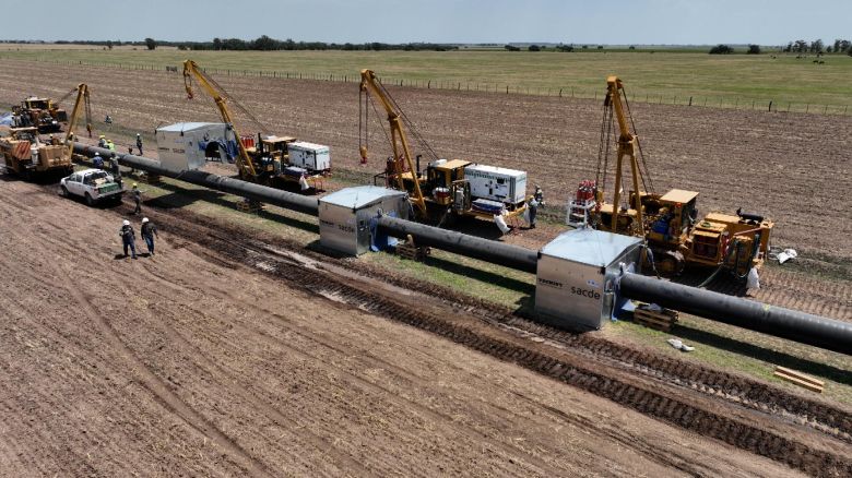 Este viernes terminará la construcción del Gasoducto Néstor Kirchner