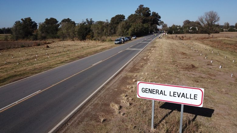 Ruta 10: habilitaron la pavimentación de un tramo entre General Levalle-Adelia María