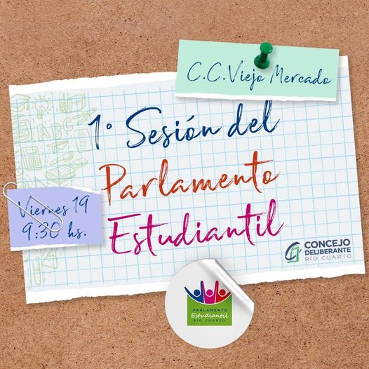 Se realizó la primera sesión del Parlamento Estudiantil