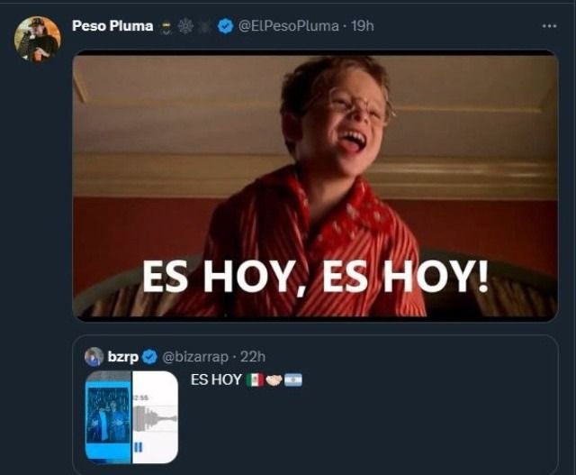 Los memes que surgieron por la nueva canción de Peso Pluma y Bizarrap 