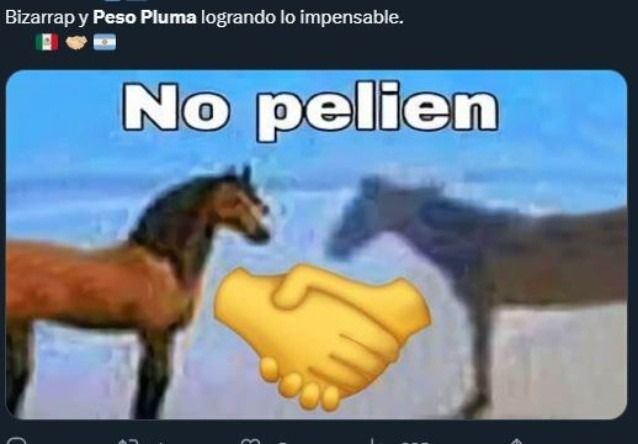 Los memes que surgieron por la nueva canción de Peso Pluma y Bizarrap 