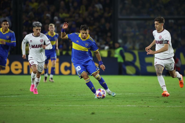 Boca consiguió el empate ante Lanús