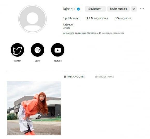 La Joaqui hizo una contundente denuncia en redes tras alejarse de los escenarios 