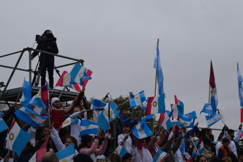 Se desarrollaron en Río Cuarto los actos centrales del día de la bandera 