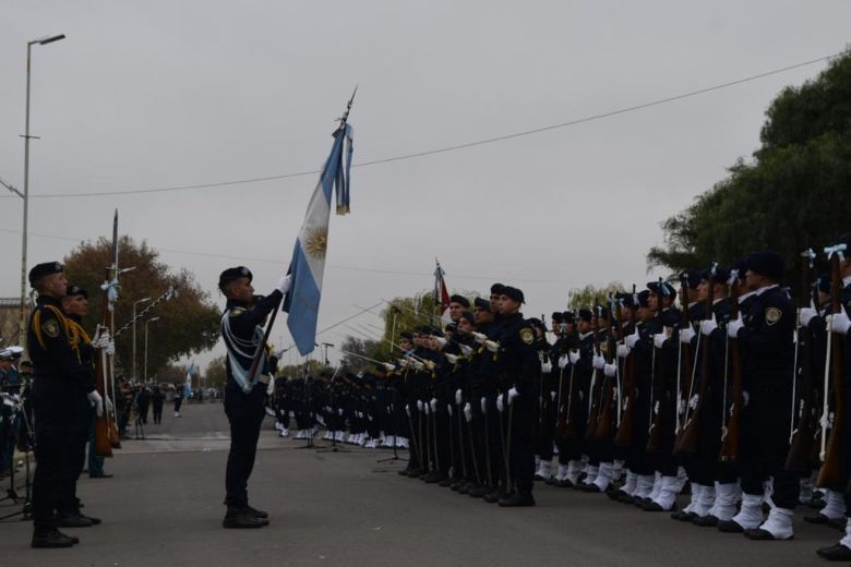 Se desarrollaron en Río Cuarto los actos centrales del día de la bandera 