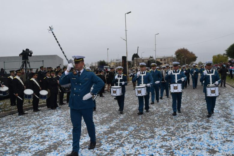 Se desarrollaron en Río Cuarto los actos centrales del día de la bandera 