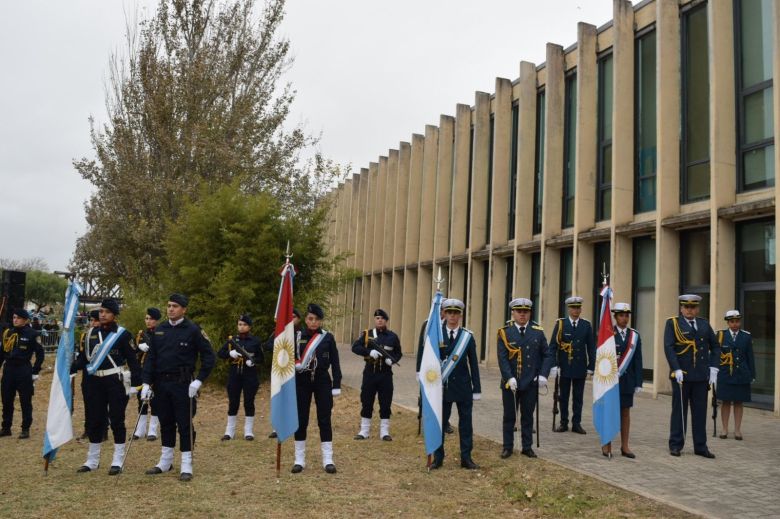 Se desarrollaron en Río Cuarto los actos centrales del día de la bandera 