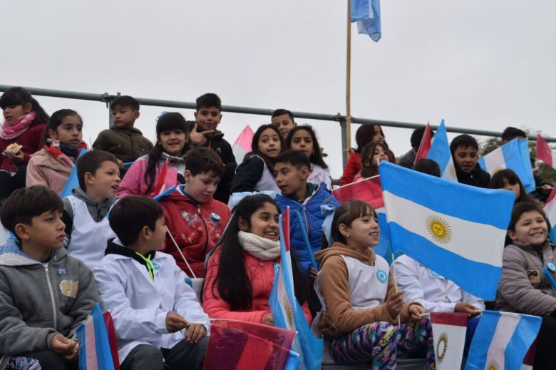 Se desarrollaron en Río Cuarto los actos centrales del día de la bandera 