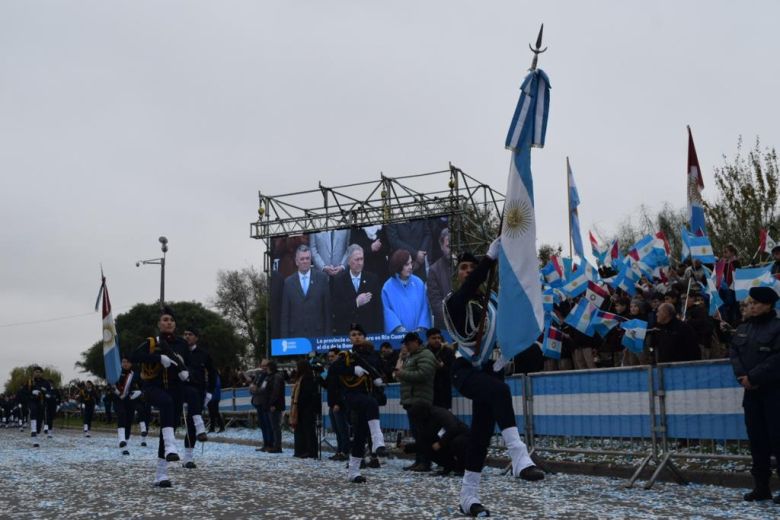 Se desarrollaron en Río Cuarto los actos centrales del día de la bandera 