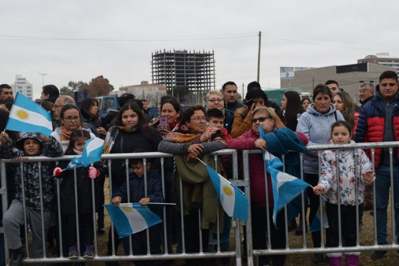 Se desarrollaron en Río Cuarto los actos centrales del día de la bandera 