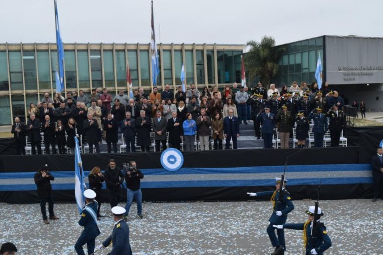 Se desarrollaron en Río Cuarto los actos centrales del día de la bandera 