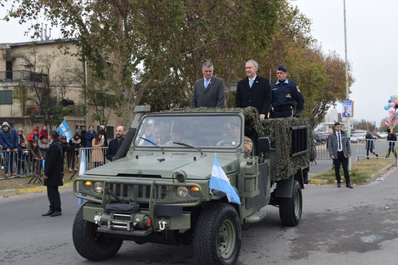 Se desarrollaron en Río Cuarto los actos centrales del día de la bandera 