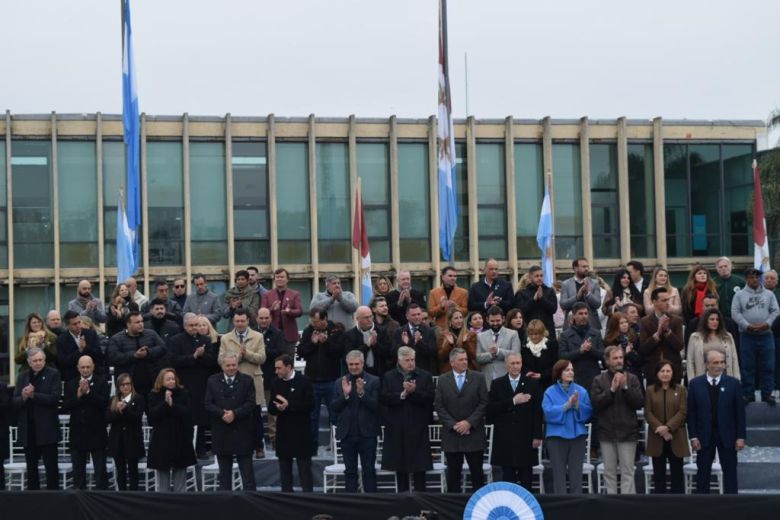 Se desarrollaron en Río Cuarto los actos centrales del día de la bandera 