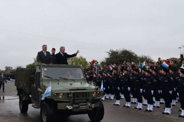 Se desarrollaron en Río Cuarto los actos centrales del día de la bandera 