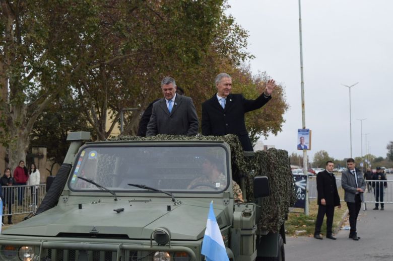 Se desarrollaron en Río Cuarto los actos centrales del día de la bandera 