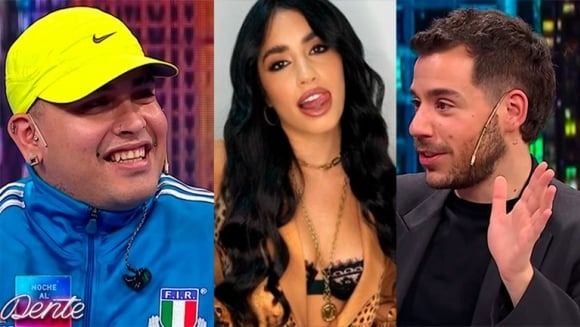 La reacción de Callejero Fino ante una pregunta íntima sobre Lali: "¿De dónde sacaste la información?"