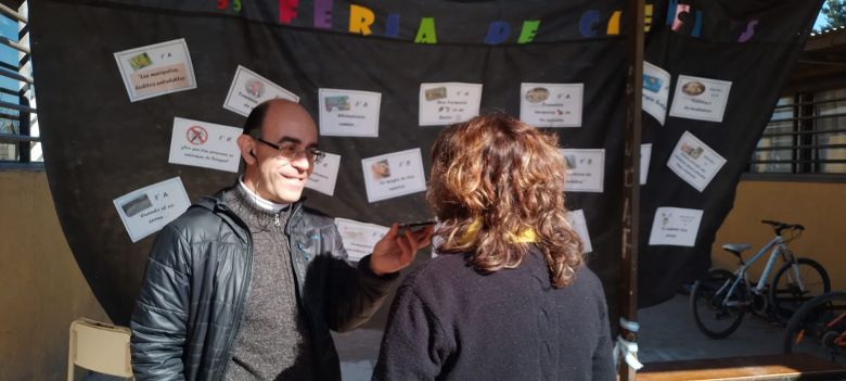 Feria de las Ciencias en el colegio Leopoldo Lugones de Las Delicias