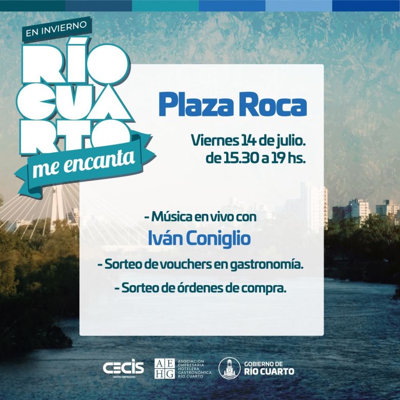 Continúan las actividades del programa "En invierno, Río Cuarto Me Encanta "