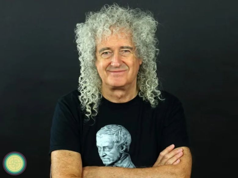 Brian May, legendario guitarrista de rock, cumple 76 años