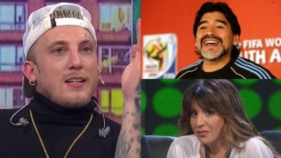 El Polaco recordó el día que lo llamó Diego Maradona para preguntarle si salía con Gianinna: "Me puse re nervioso" 