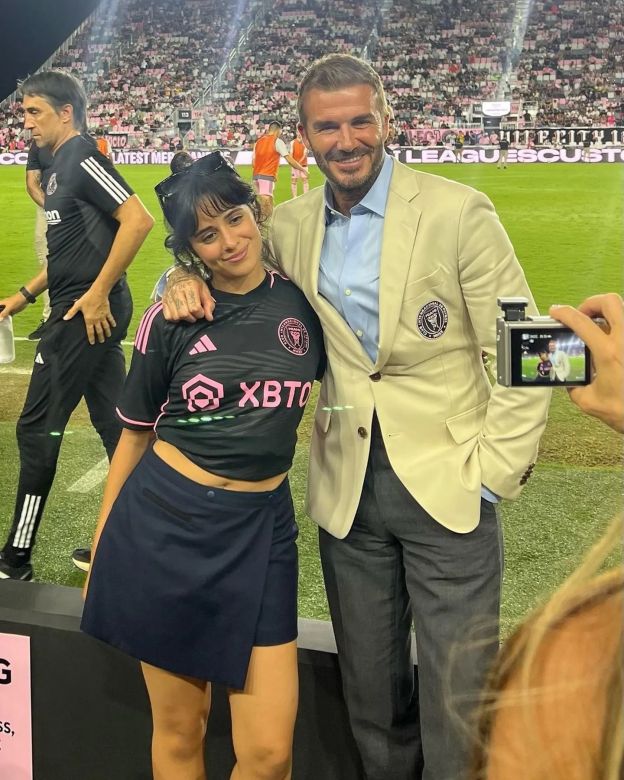 Camila Cabello fue a ver a jugar a Messi y enloqueció: “Modo chica fan completamente desbloqueado”